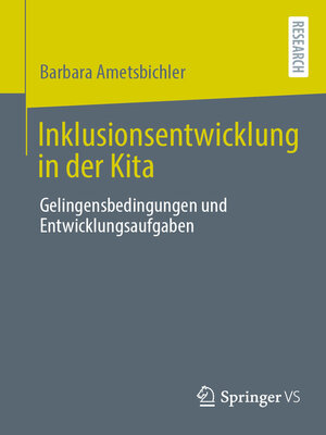 cover image of Inklusionsentwicklung in der Kita